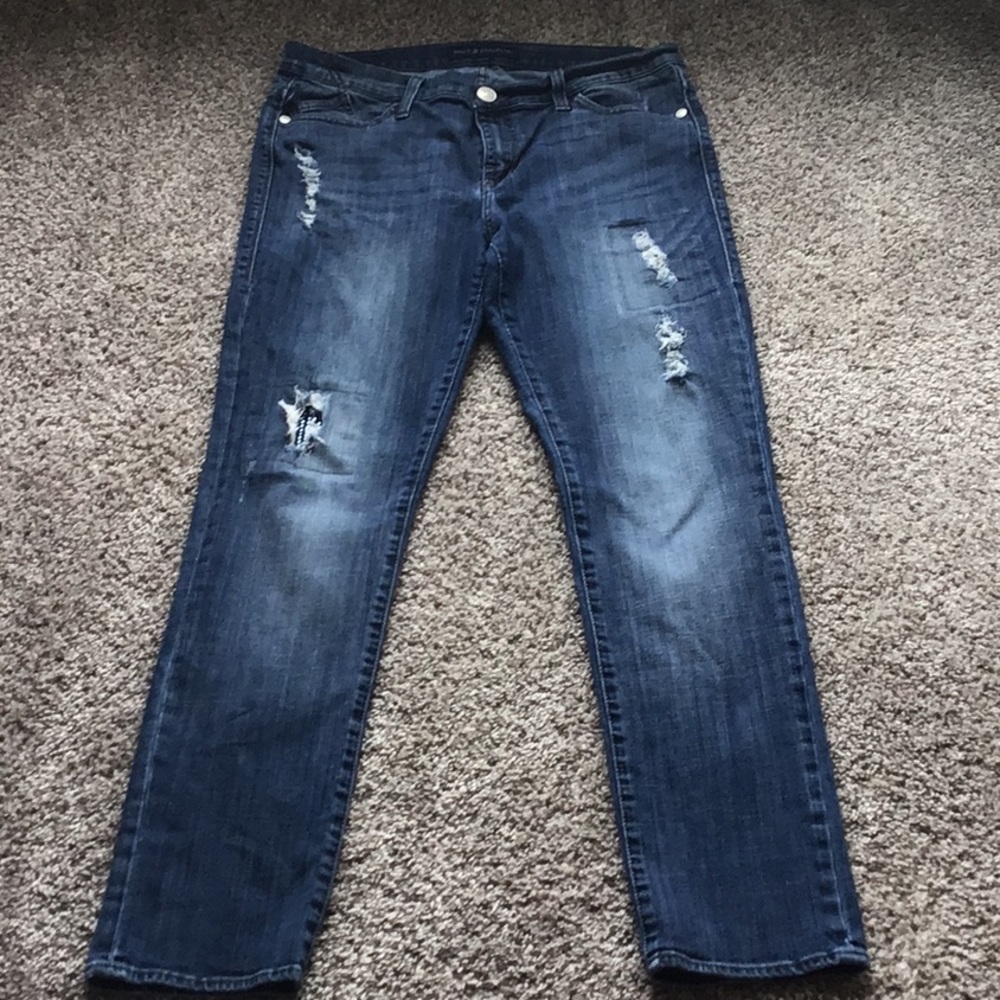 Rock & Republic Berlin Skinny Distressed Women’s Jean Size 14